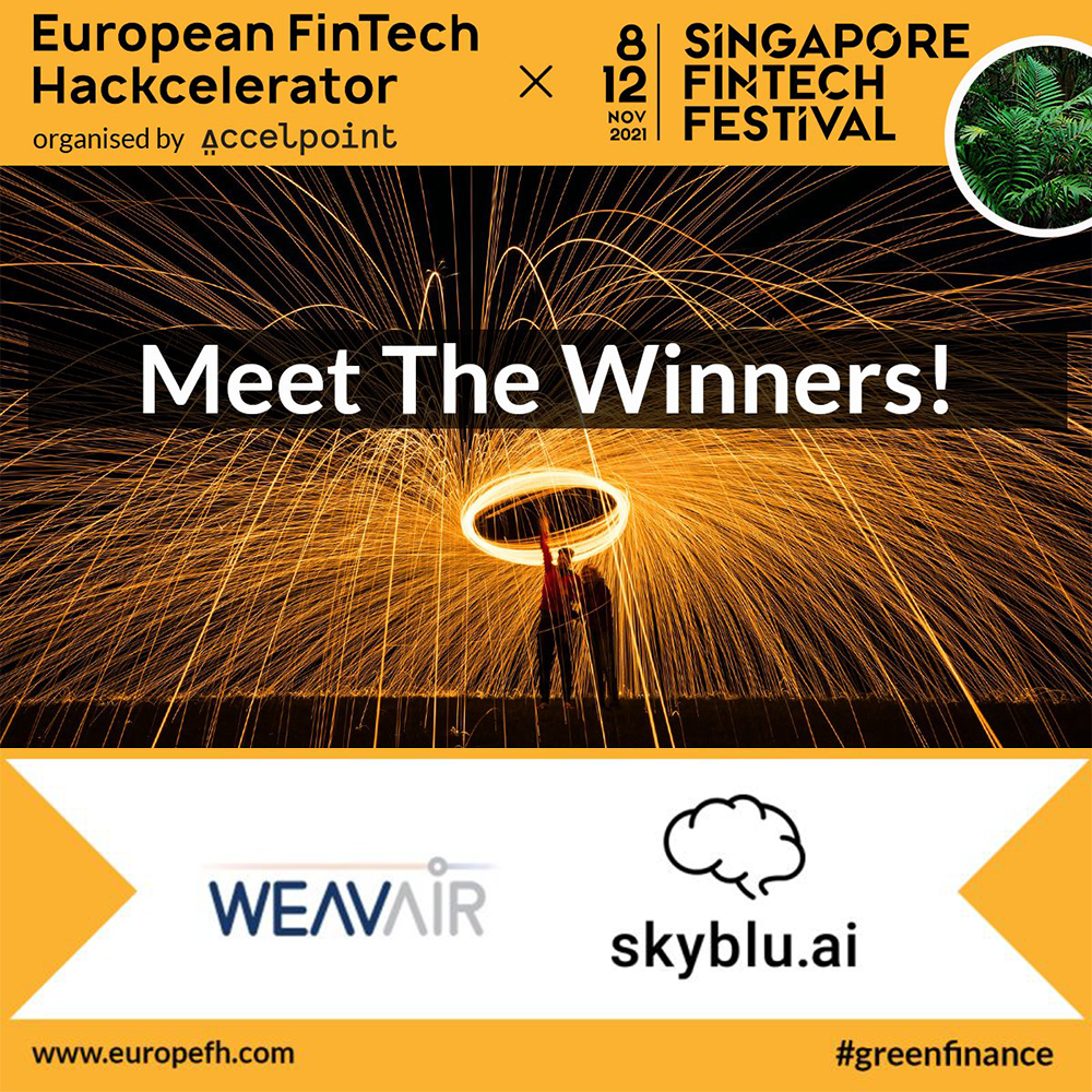 European FinTech Hackcelerator 2021: We know the winners! 🏆🏆